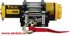 Лебедка для квадроцикла T-MAX ATW-PRO 3500 со стальным тросом  W0521 - фото 4955