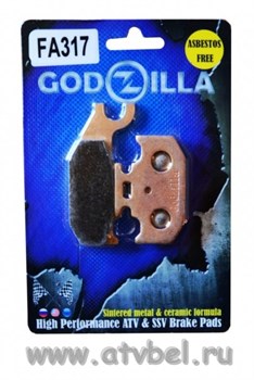 Тормозные колодки усиленные GODZILLA  FA317 - фото 5215