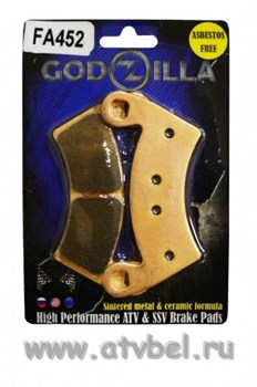 Тормозные колодки усиленные GODZILLA  FA452 - фото 5237