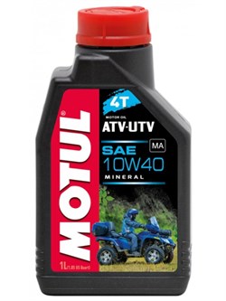 Масло MOTUL ATV-UTV 4T 10W40 1 литр  105878 - фото 5884