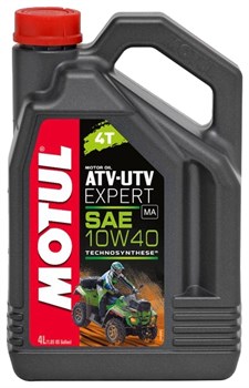 Масло MOTUL ATV-UTV EXPERT 4T 10W40 4 литра  105939 - фото 5887