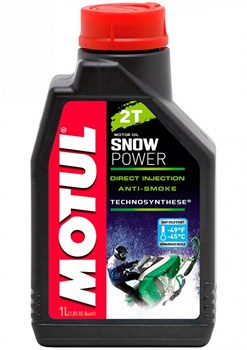Масло MOTUL SNOWPOWER 2T 1 литр  106599 - фото 5912