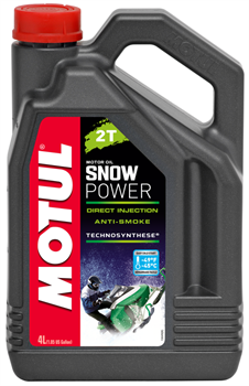 Масло MOTUL SNOWPOWER 2T 4 литр  106600 - фото 5913