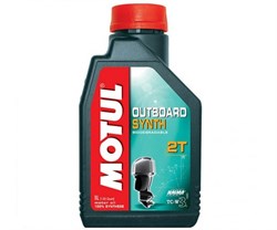 Масло MOTUL OUTBOARD SYNTH 2T 1 литр  101722 - фото 5922