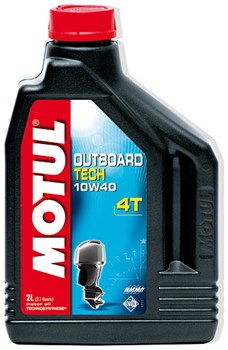 Масло MOTUL OUTBOARD TECH 4T 10W40 2 литра  106368 - фото 5931