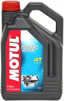 Масло MOTUL INBOARD 4T 15W40 5 литров  106359 - фото 5934