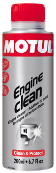 Присадка для промывки двигателя MOTUL ENGINE CLEAN MOTO 200 мл  102177 - фото 5973