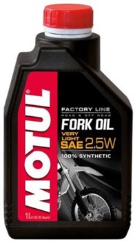 Вилочное масло MOTUL FORK OIL FACTORY LINE 2,5W 1 литр  105962 - фото 5982
