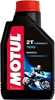 Масло MOTUL 100 2T 1 литр  104024 - фото 5989