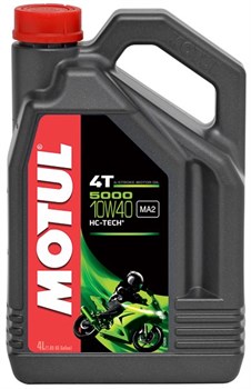 Масло MOTUL 5000 4T 10W40 4 литра  104056 - фото 6008