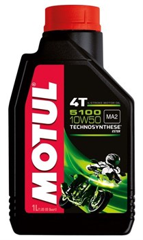 Масло MOTUL 5100 4T 10W50 1 литр  104074 - фото 6012