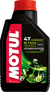 Масло MOTUL 5100 4T 15W50 1 литр  104080 - фото 6015