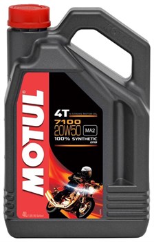 Масло MOTUL 7100 4T 20W50 4 литра  104104 - фото 6028
