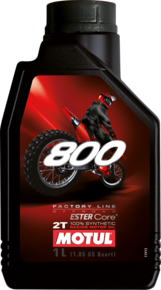 Масло MOTUL 800 2T FACTORY LINE OFF ROAD 1 литр  104038 - фото 6031