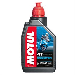 Масло MOTUL SCOOTER 4T 10W40 MB 1 литр  105937 - фото 6035