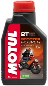 Масло MOTUL SCOOTER POWER 2T 1 литр  106603 - фото 6039