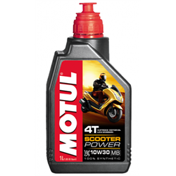 Масло MOTUL SCOOTER POWER 4T 10W30 MB 1 литр 105936  - фото 6040