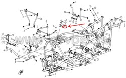 Сальник 36Х25Х8  30500-025800N - фото 6113
